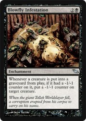 Blowfly Infestation (Shadowmoor) #58 Uncommon MTG