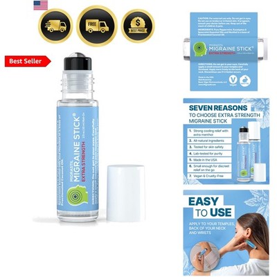 Migrastil Extra Strength Migraine Stick Advanced Formula, Strong Aromatherapy...