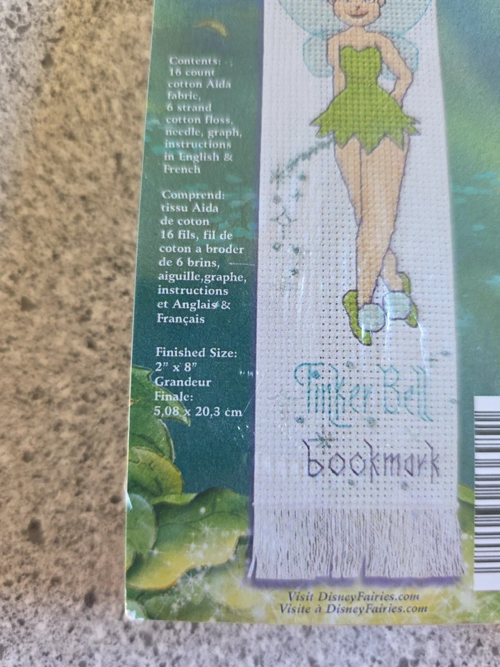 Janlynn Disney Punto de Cruz Marcadores Lote 3 Hadas Coches Pixar  Foto 3 de 4