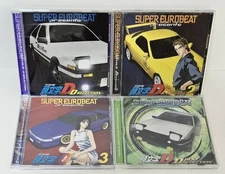 Super Eurobeat initial D Presents selection BEST CD D-Selection Set of 4