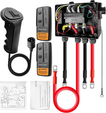 Pre-wired Winch Control Box Kit 12v 500a Winch Solenoid Contactor Relay Wirel Pre-wired Winch Control Box Kit 12v 500a Winch Solenoid Contactor Relay Wirel