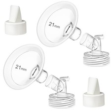 21mm Flanges Compatible with Spectra S2 S1 9 Plus Breast Pumps Accessories, B...