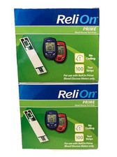 200 Relion Prime Test Strips~5/27 And Up~$26.99~($13.50/Per 100)~Free Ship