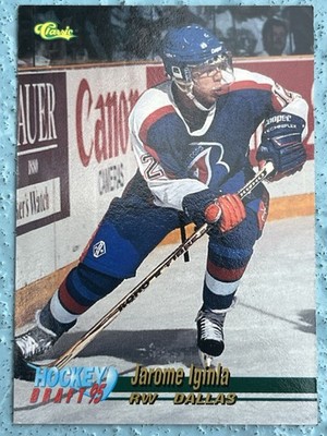 1995 Classic Draft - Card # 11 - Jarome Iginla - Hockey Prospects