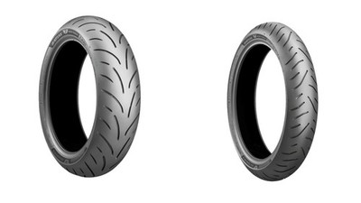 Bridgestone Battlax T33 Tire Pair For Ducati Scrambler Café Racer 2017