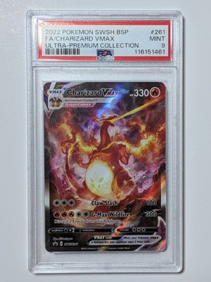 2022 POKEMON SWSH BLACK STAR PROMO UPC #261 FULL ART/CHARIZARD