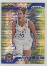 2024 Panini Prizm WNBA Fractal Blue Pulsar Prizm 111/199 Kia Nurse #10 7m3