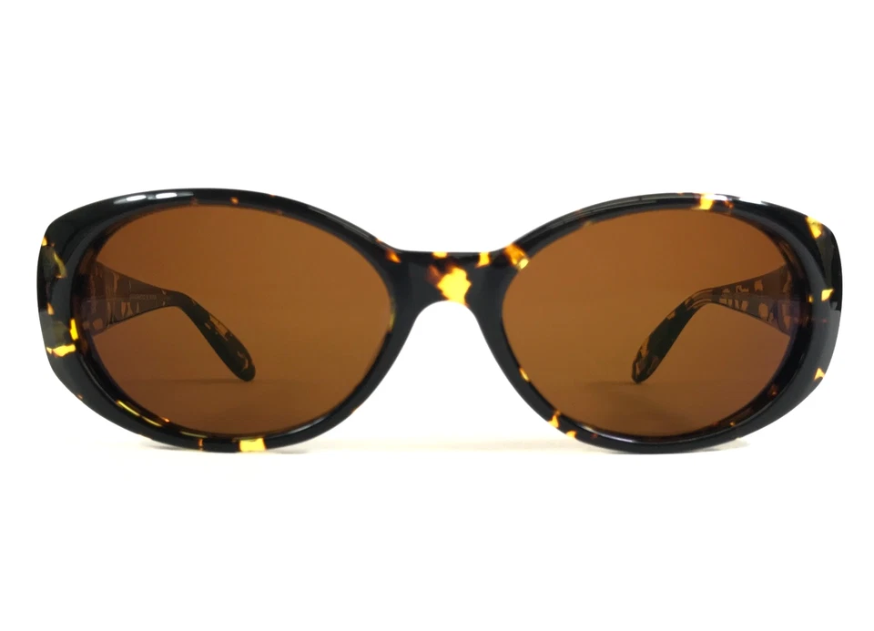 Salt. Sunglasses CAMDEN YJ Brown Tortoise Oval Frames w/ Brown Lenses 56-17-135 - Image 3 of 4