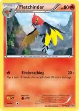 Fletchinder - 17/106 - Uncommon (Hp) XY FlashFire - Fire Pokémon