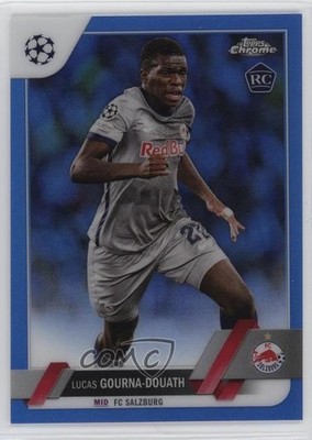 2022 Topps Chrome UEFA Club Competitions /150 Lucas Gourna-Douath Rookie RC n0c