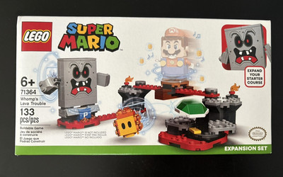 LEGO Super Mario Whomp's Lava Trouble 71364 Expansion Set (133 Pcs) New/Sealed