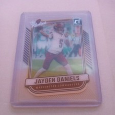 2024 Panini Clearly Donruss Jayden Daniels The Rookies Rc  Commanders 