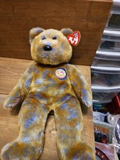 TY the Beanie Buddy Buddies Collection Official Club Bear 2000 - F4