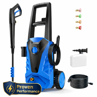 #ad Electric Pressure Washer 2100 PSI 2.0 GPM with Foam Cannon amp; 5 Nozzles $81.99