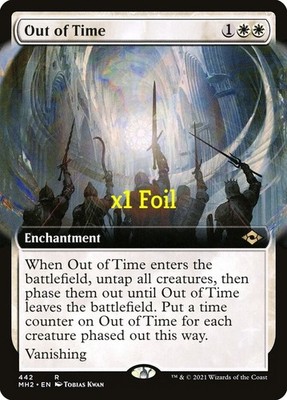 MTG Foil Borderless Modern Horizons 2 MH2 Out of Time MINT
