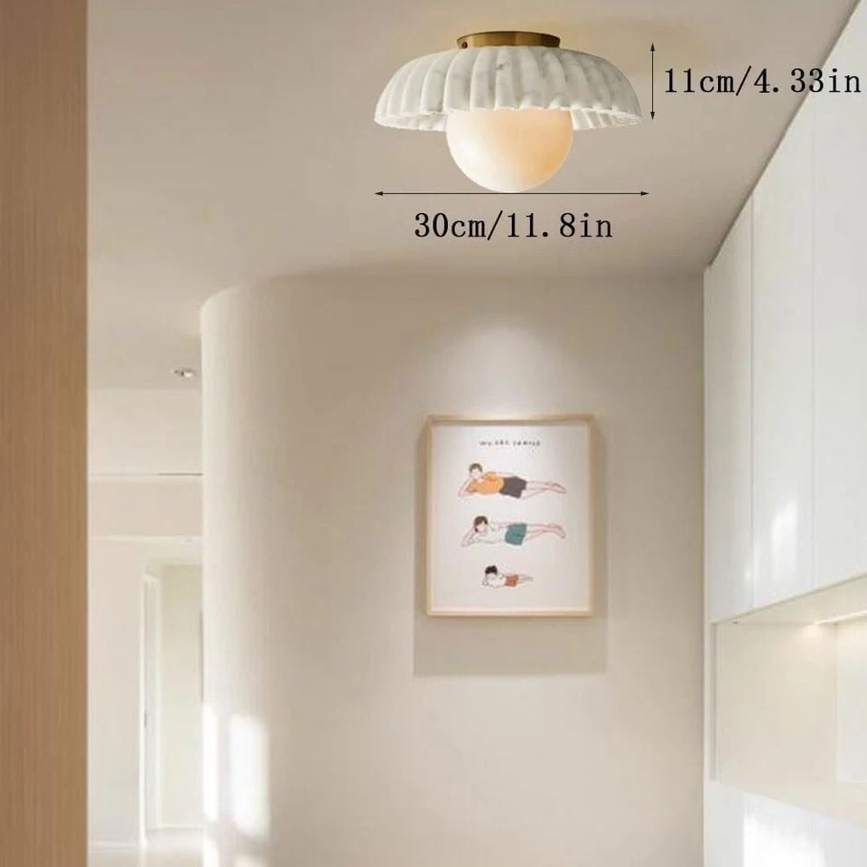 Lámpara de techo Nordic Home Farmhouse Bar cerca de lámparas de techo lámparas nórdicas... Foto 2 de 4