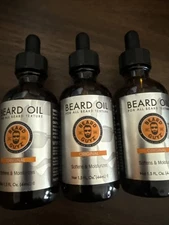 Lot of 3 Beard Guyz Beard Oil Original Softens 1.5oz