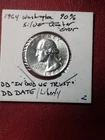 1964 Washington Double Die error Quarter 90% Silver Extra Fine XF BEAUTIFUL WHIT