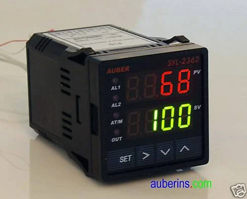 AUBER INSTRUMENTS PID, ON/OFF, MANUAL & LIMIT TEMPERATURE CONTROLLER