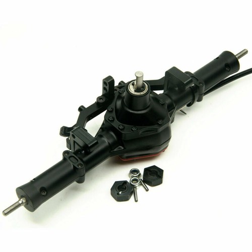 Eje delantero y trasero de aleación con bloqueo diferencial 4x4 para rastreador de radiocontrol AXIAL SCX10 1/10 - Imagen 2 de 5
