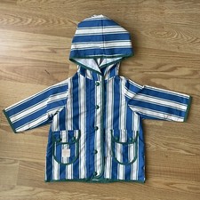 Fin  Vince Rain Coat Stripes 12/18m NWT 128