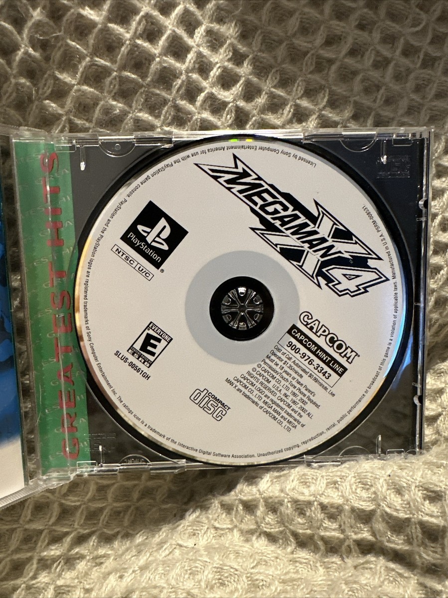 Mega Man X4 (Sony PlayStation 1, 1997) 13388210213| eBay