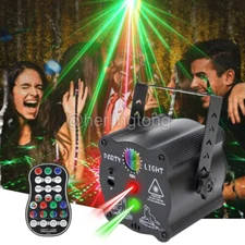 1024 Patterns Laser Projector LED RGB Stage Light KTV Disco Party DJ Lighting US