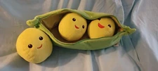 Peas in a Pod Plush Toy Story Large Zip Disney Store 19" 