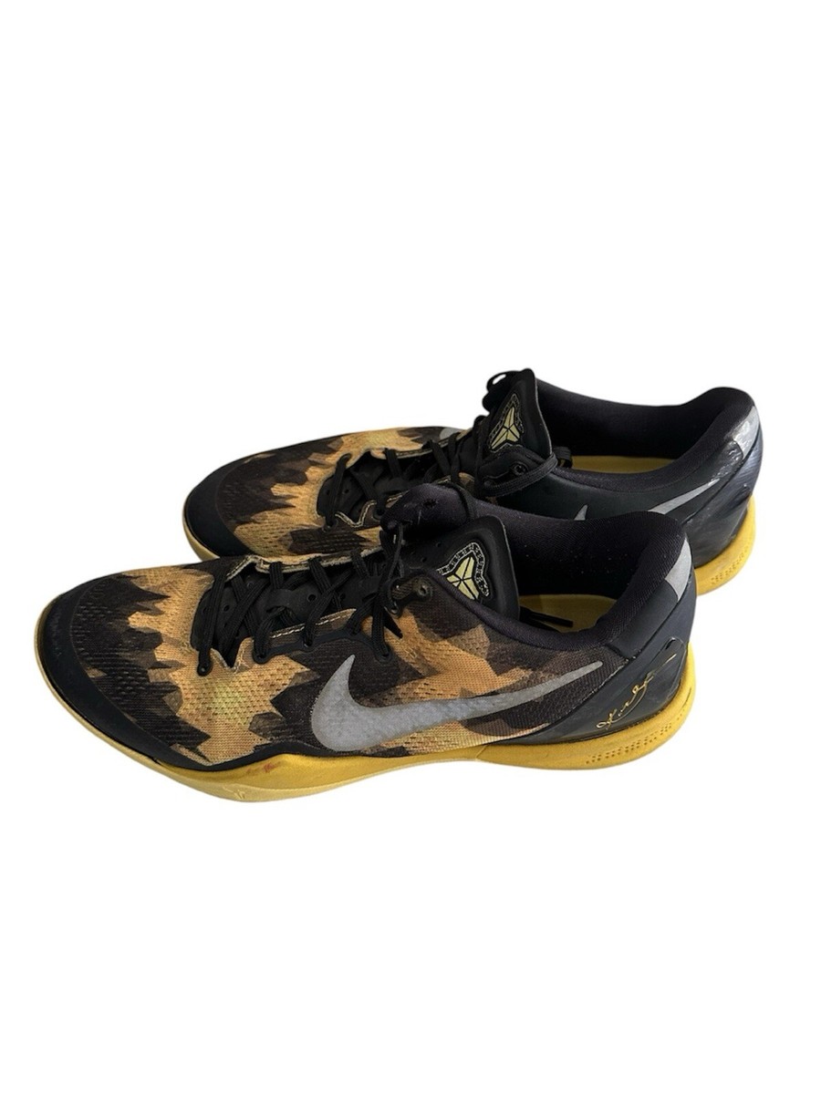 NIKE KOBE 8 ネイビー/イエロー Nike Kobe 8 System 'Barcelona Tiger' Sz 10.5 Deep Royal Blue
