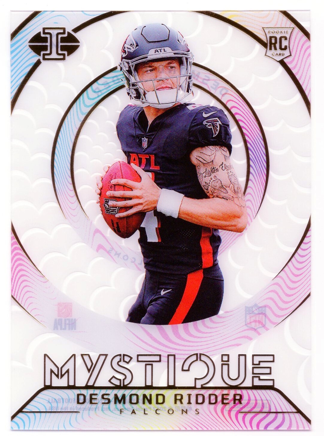 2022 Panini Illusions Mystique Desmond Ridder #M-2 Atlanta Falcons