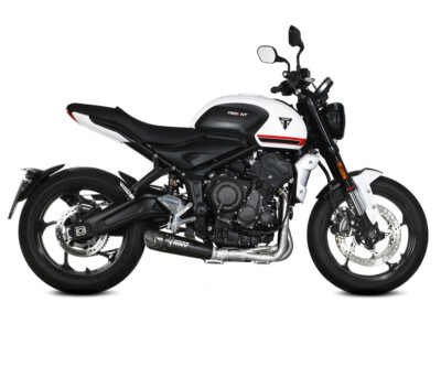 Komplette Auspuffanlage MIVV X-M5 Black für TRIUMPH TRIDENT 660 2021 > 2023