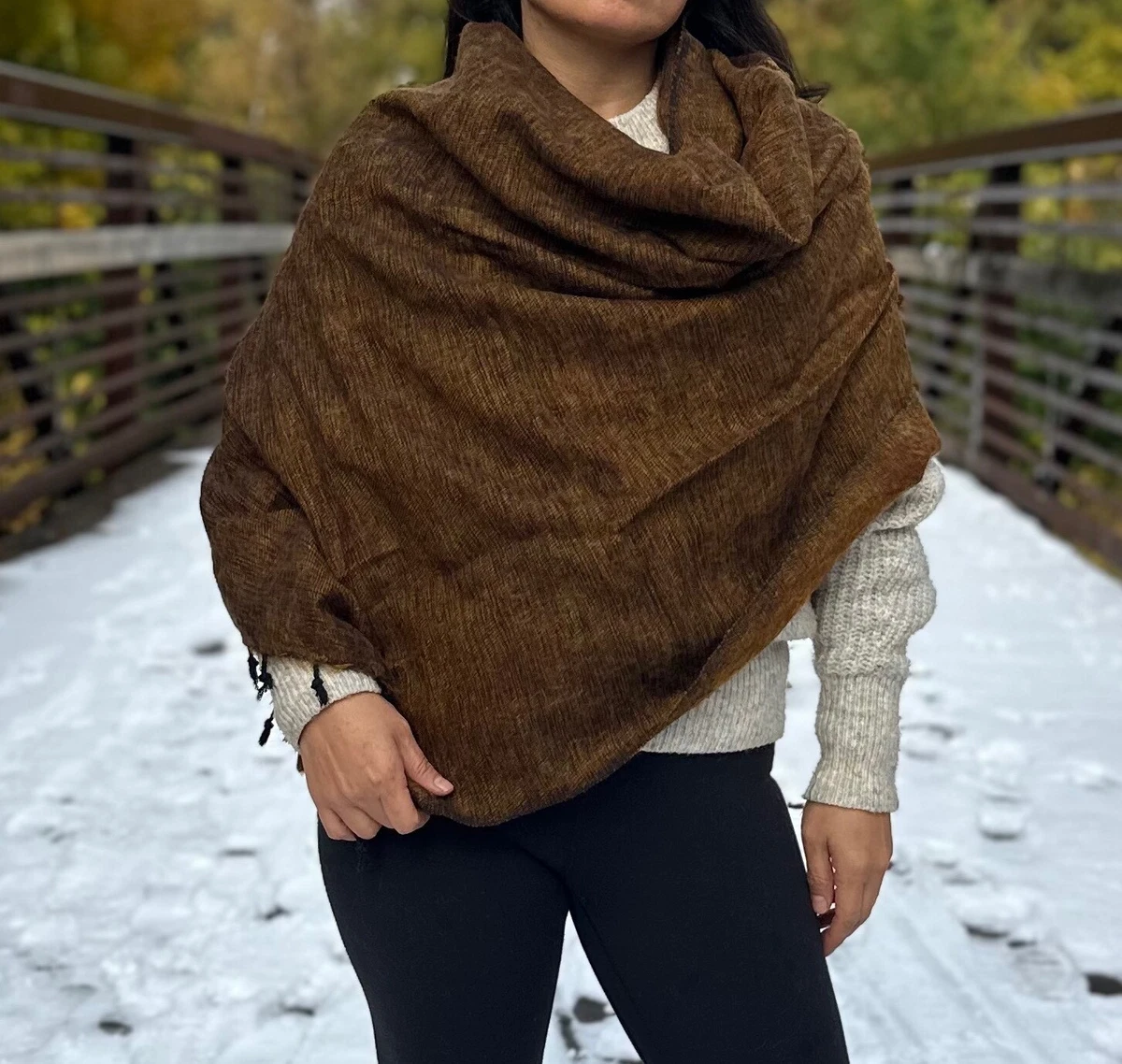 yak wool scarves