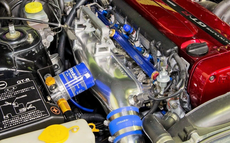 格雷迪滤油器搬迁套件适用于日产 Skyline GTR R32 RB26DETT 12024902 — 第 4/4 张图片