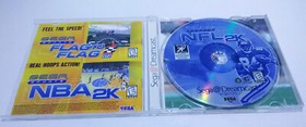 NFL 2K - Sega Dreamcast, 1999 - Complete, CIB