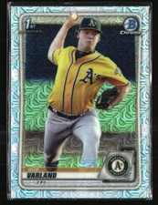 Gus Varland 2020 Bowman Chrome Mega Box Prospects Refractors #BCP38 Baseball
