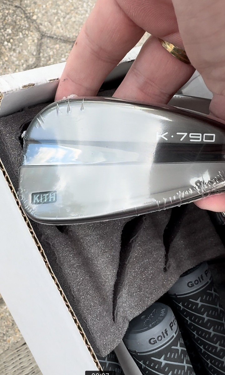 Kith X Taylor Made Full Iron Set P-4i K790 - T790 RH IN HAND