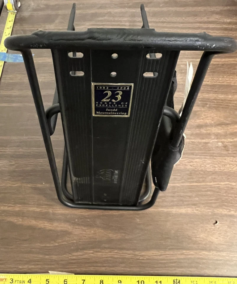 Jandd Lite Duty Rear Mounted Bike Rack aluminum touring camping vintage - Image 2 of 4