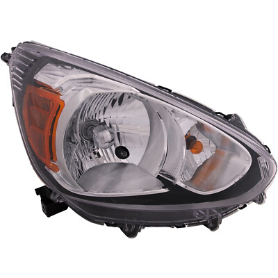 Headlight CAPA Certified Right Passenger Fits 14-20 Mitsubishi Mirage Hatchback