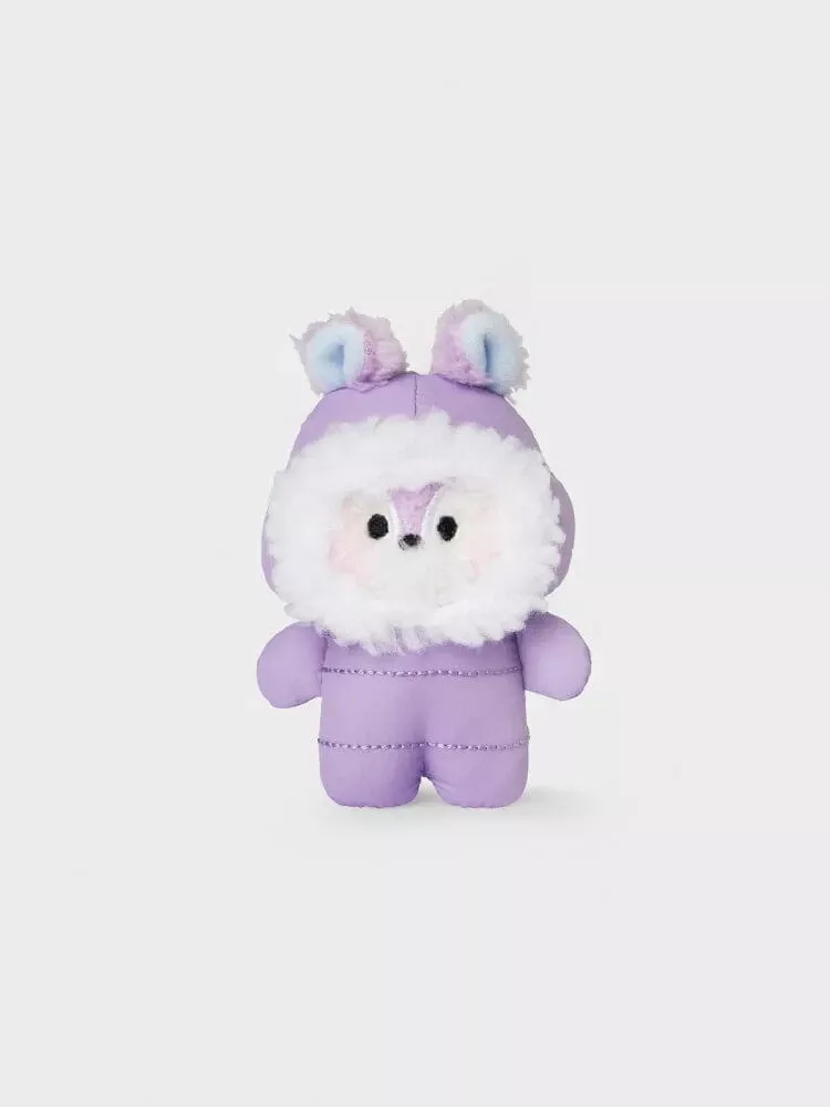 BT21 MANG MINI MININI DOLL WINTER EDITION Purple POLYESTER 60*100