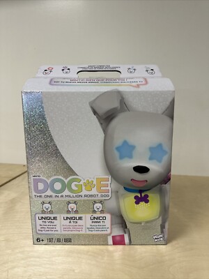 NEW Dog-E Interactive Robot Dog W/ Colorful LED Lights 200+ Sounds & Reaction !!