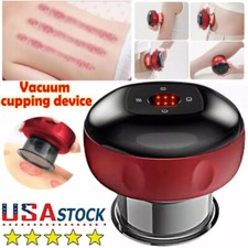 Electric Cupping Therapy Set with Red Light Smart Cupping Gua Sha Massage Device