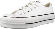 CONVERSE Chuck Taylor All Star Lift Platform Clean White 561680C Womens Size 9