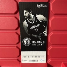 Brooklyn Nets NBA Basketball Playoffs The Finals Phantom Ticket HG4 2013