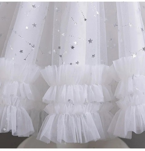 Princess Dress Girls Sleeveless Lace Kids Girl Party Dress Summer Evening Gown - Picture 17 of 20