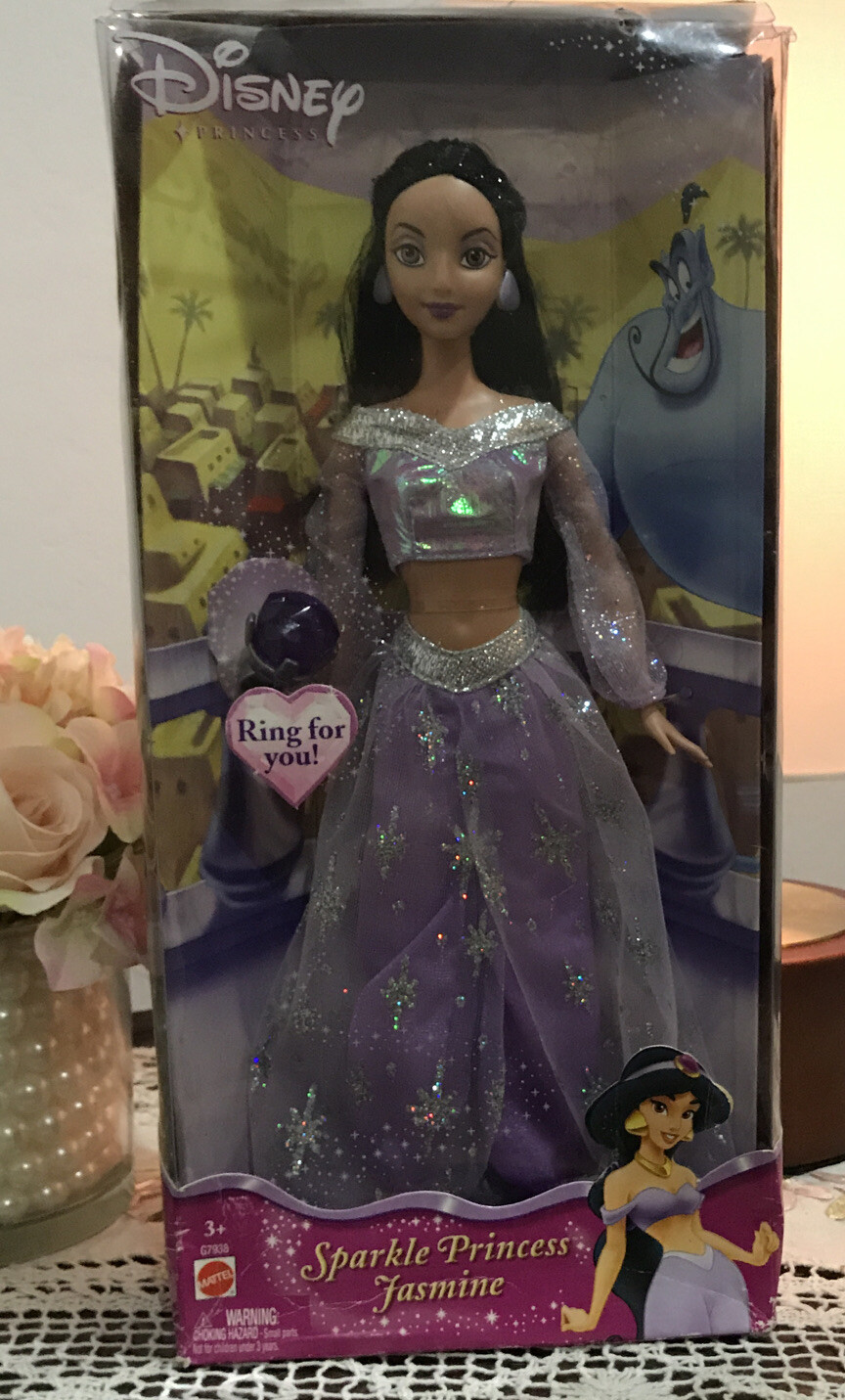 princess jasmine sparkle doll