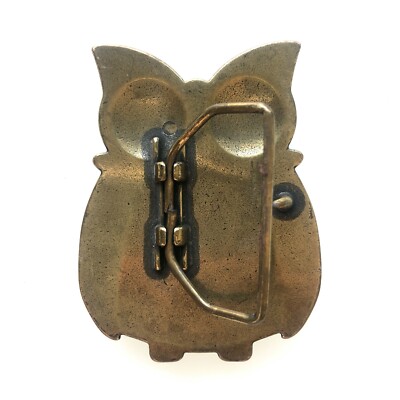 Brass Owl Belt Buckle - The Buckle Connection 3\