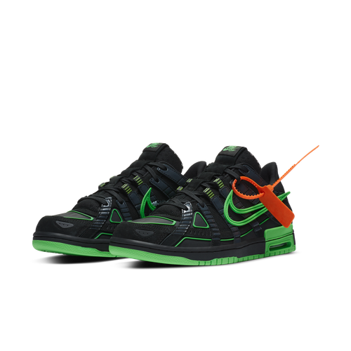 Nike X grisáceo aire de goma Dunk Ow Negro Verde huelga Virgil abloh 9.5 |  eBay