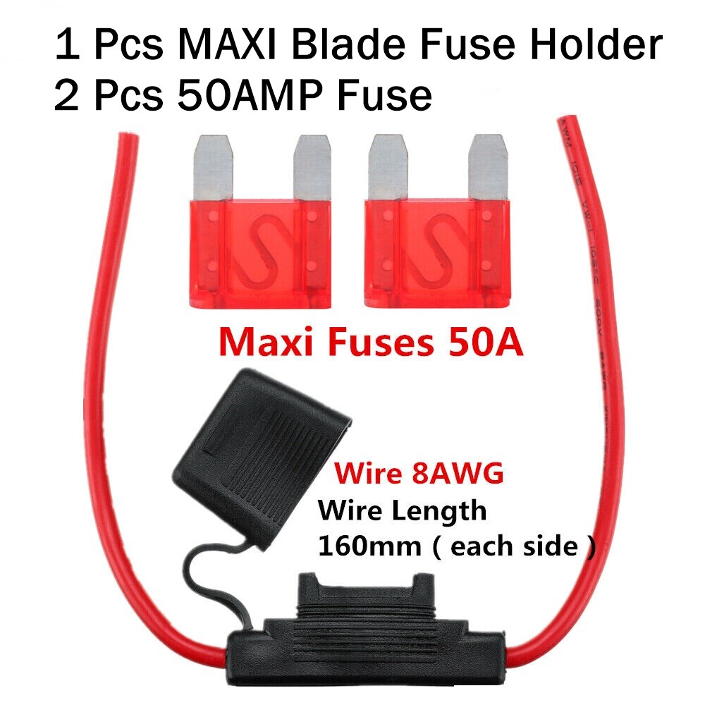 10-Pack Micro 2 Fuse Tap Adapters - Add-A-Circuit For 12V Cars, Up To 40A, With Fuse Slots (10A/15A/20A)