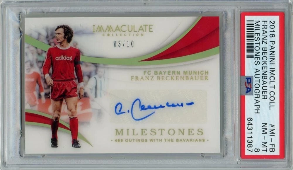 Franz Beckenbauer - Autographe, Photo dédicacée