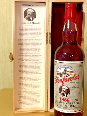 Glenfarclas 1988 28 Jahre alt Maxwell Highland Single Malt Whisky 700ml., 46%